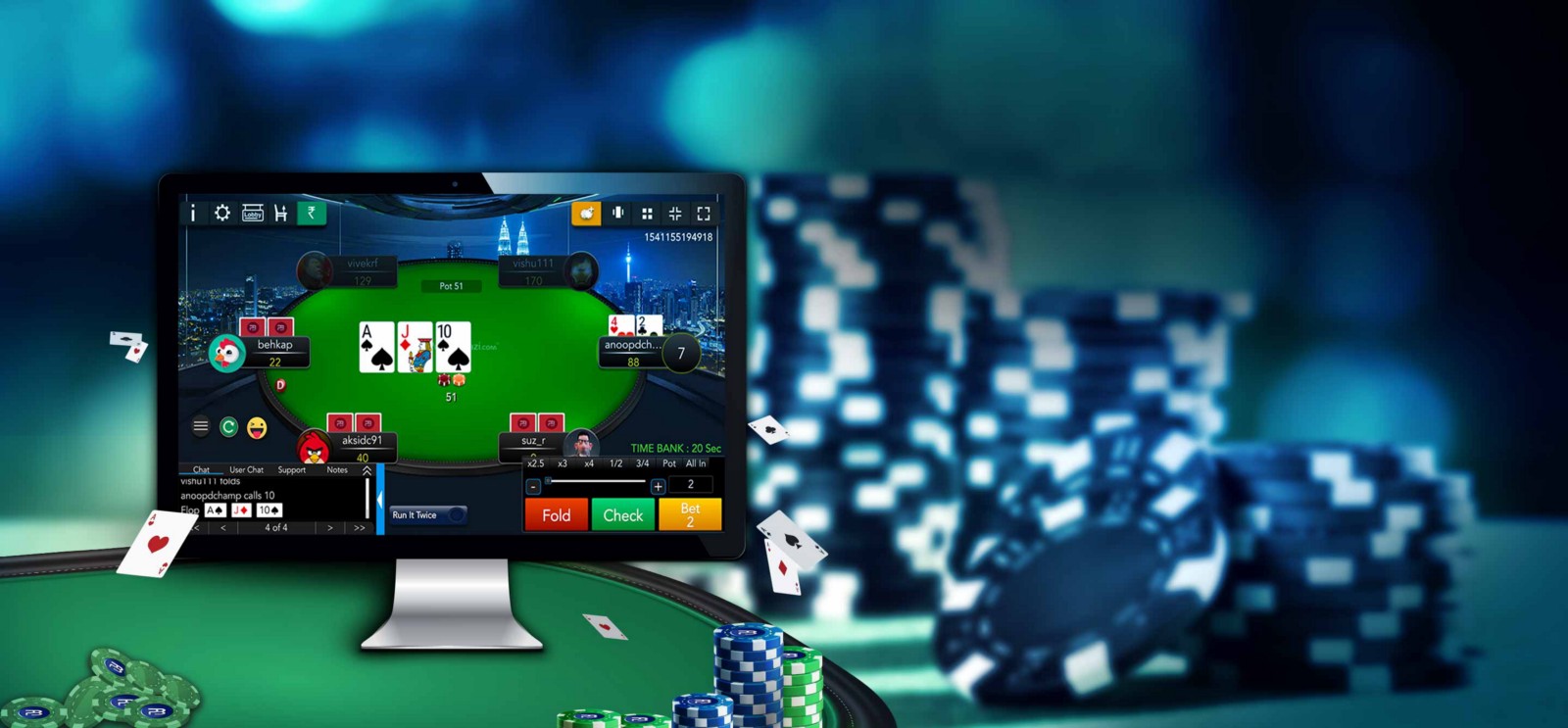 Best Stressbuster! Play Poker Online